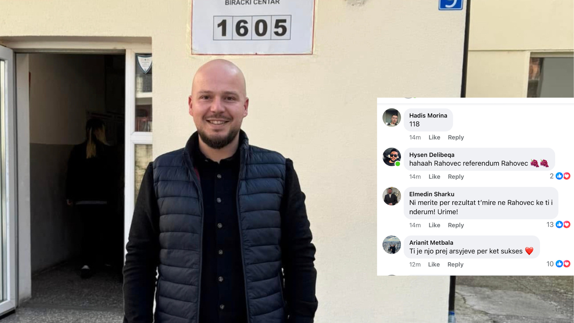 Votuesit e VV-së vërshojnë me komente Kafexhiun: Më meritori për triumfin në Rahovec