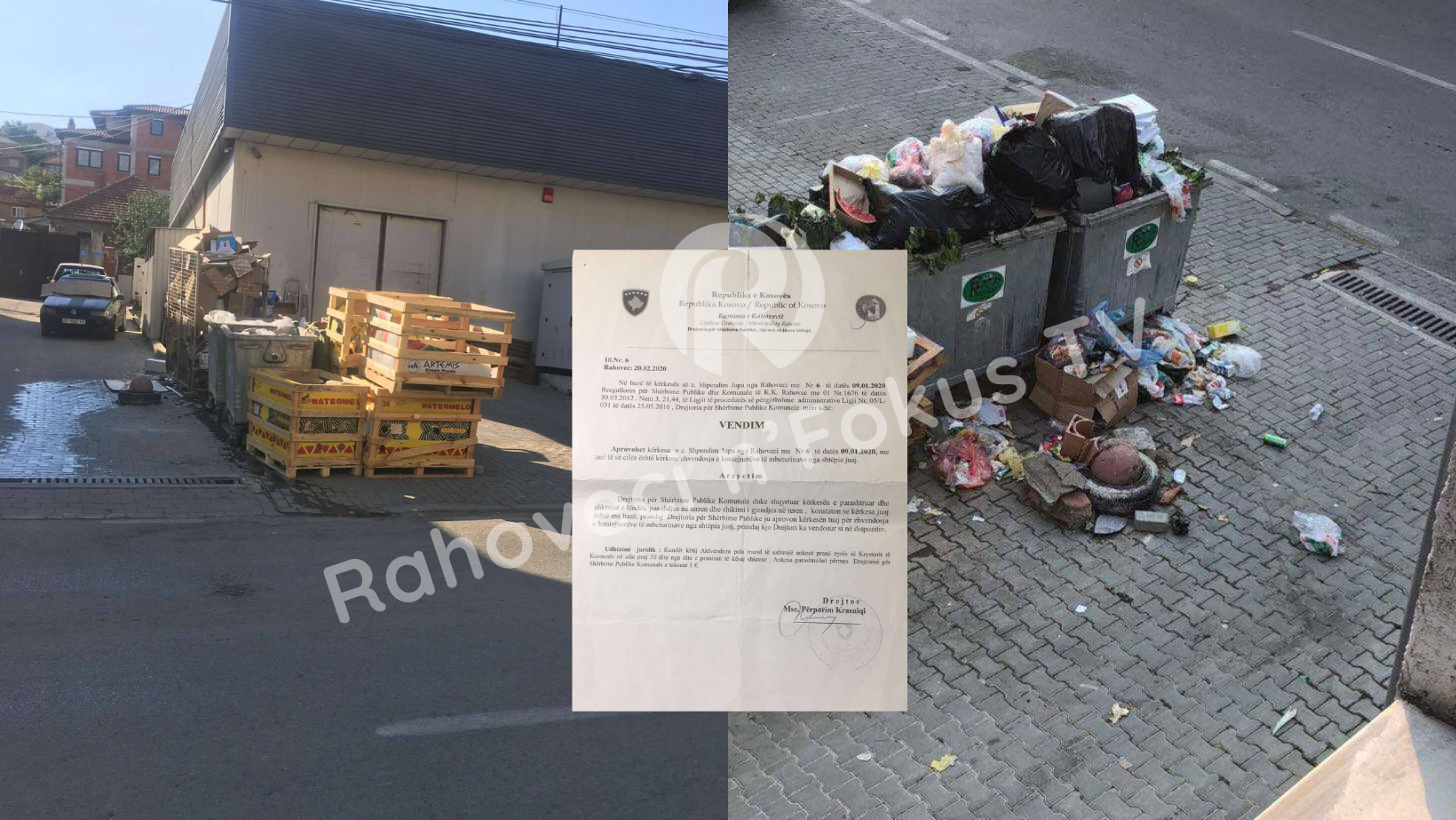 Super-Viva s’e respekton vendimin e drejtorit Krasniqi, koshët e mbeturinave rrezik për sëmundje