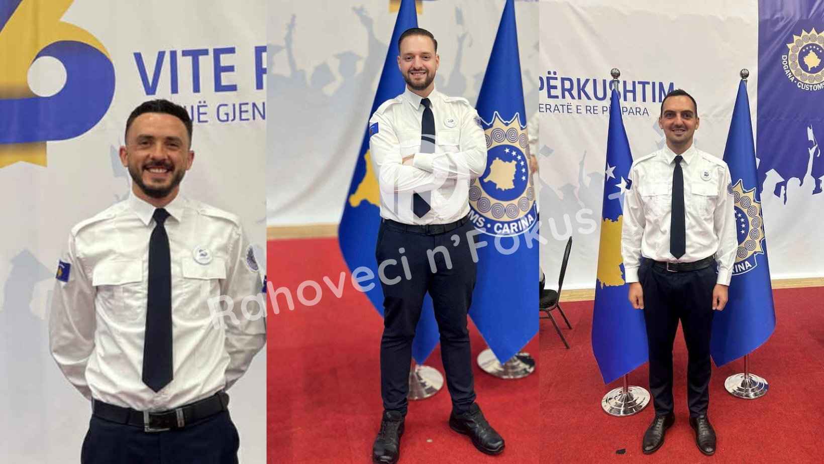 Vuçitërna, Mullabazi e Osa – për herë të parë në histori tre rahovecianë diplomojnë si doganierë