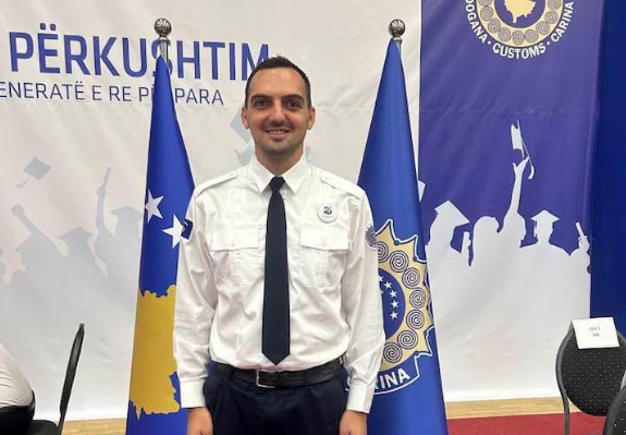 Granit Osa, doganieri më i ri i Kosovës