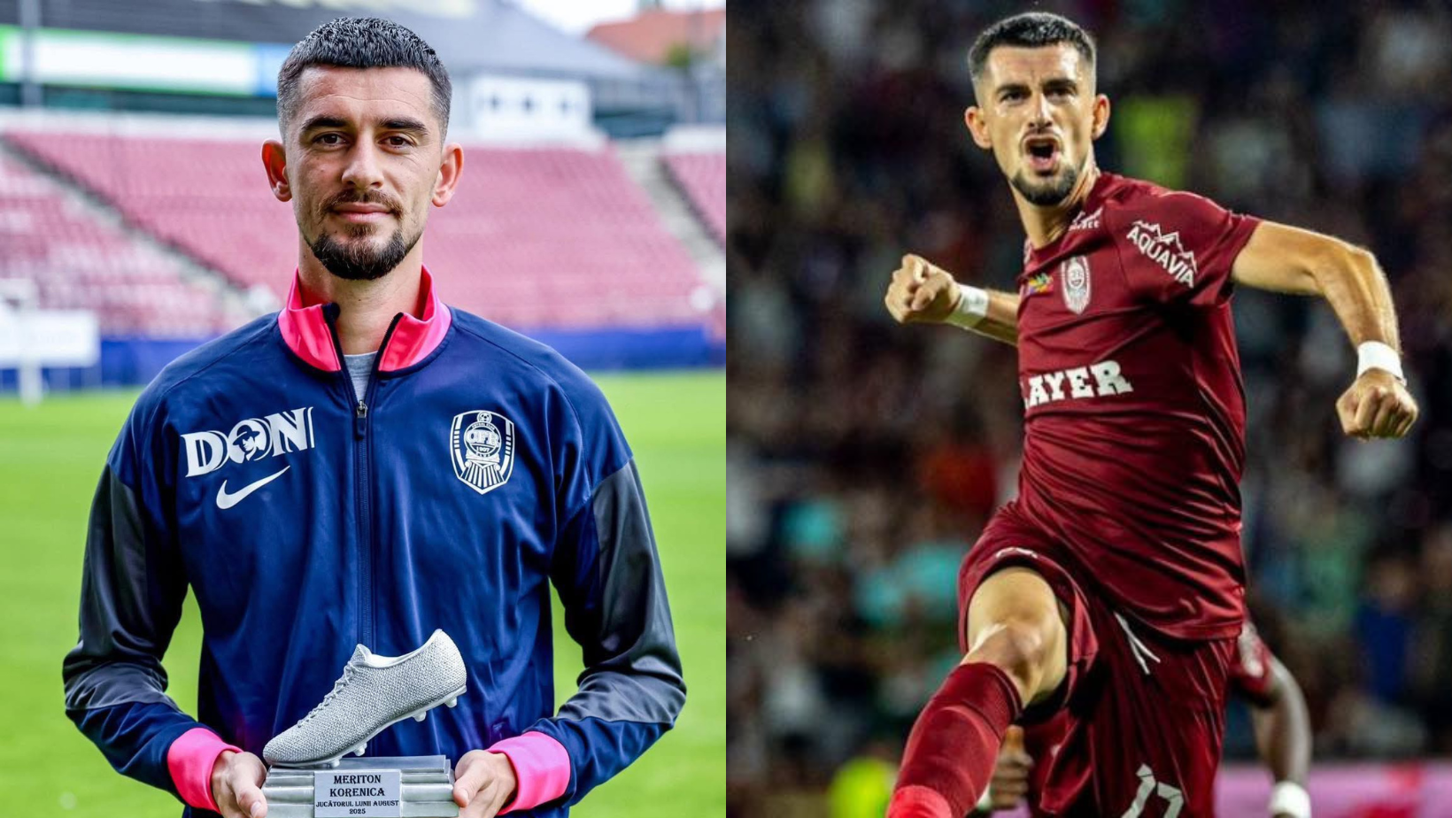 Meriton Korenica, lojtari më i mirë i muajit te Cluj