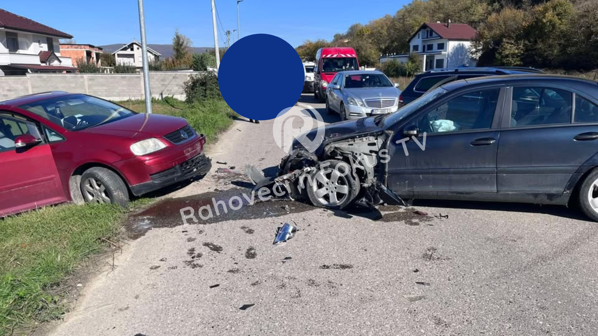 Aksident me të lënduar në Nagac